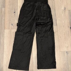 Zara Black Cargo Pants size 6